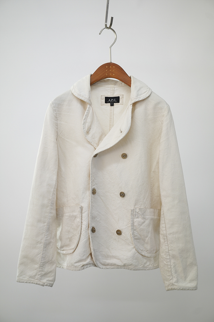 A.P.C - linen blended jacket