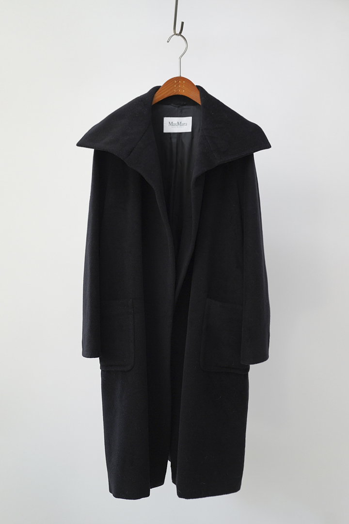 MAX MARA made in italy - cashmere blended wool coat