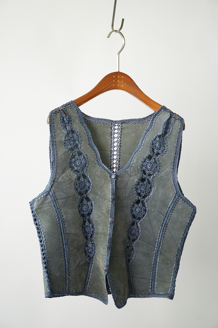 SHIRUBECA - leather vest