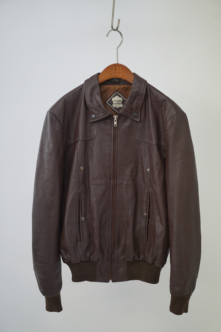90&#039;s vintage leather jacket