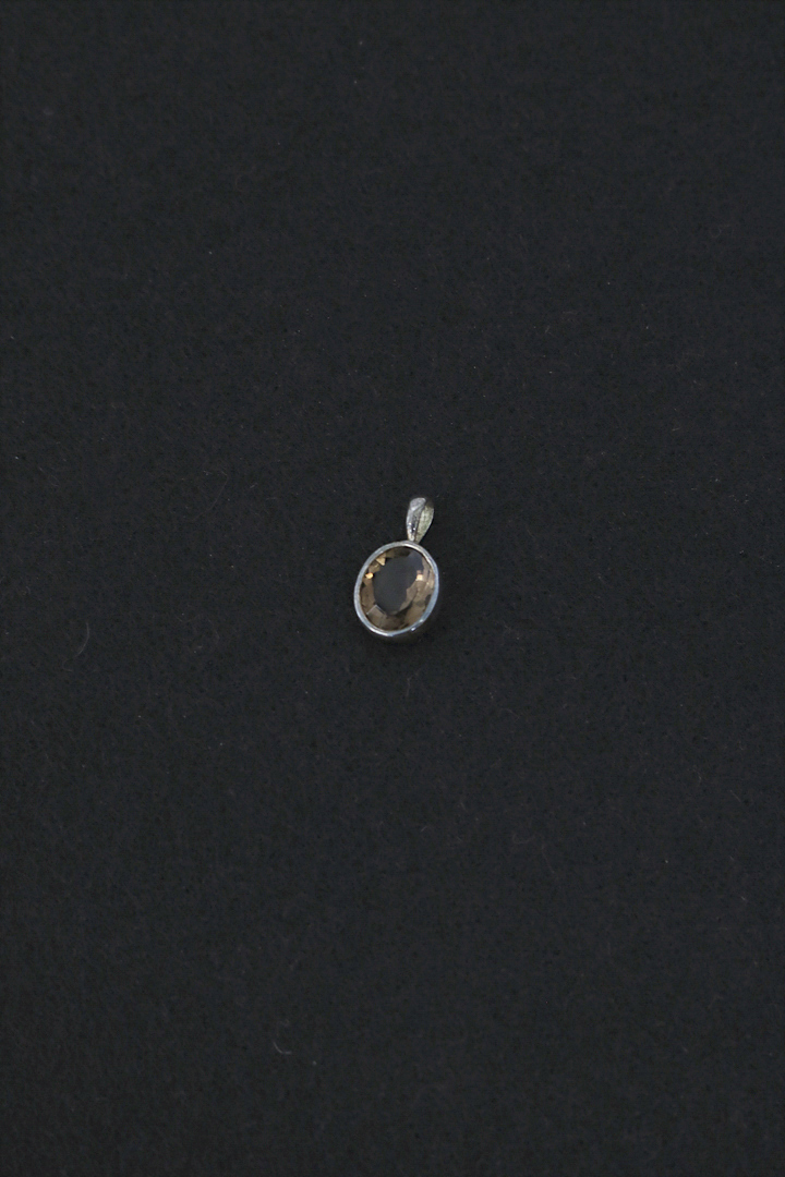 silver &amp; gemstone pendant