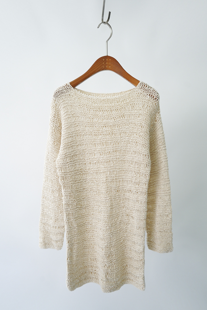 SAISON DE ELLE - linen blended knit top